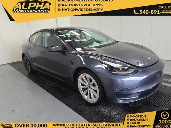 TESLA MODEL 3 2021 5YJ3E1EC4MF024283 image
